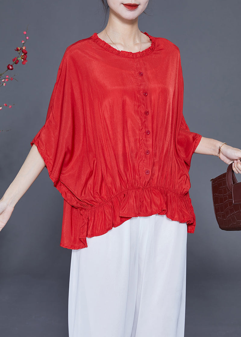 Classic Vintage Blouse with a Flattering Fit