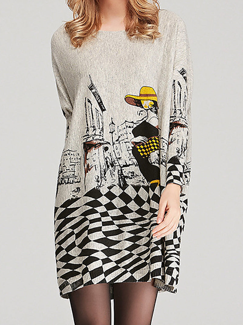 Classic Vintage Sweater with a Flattering Fit
