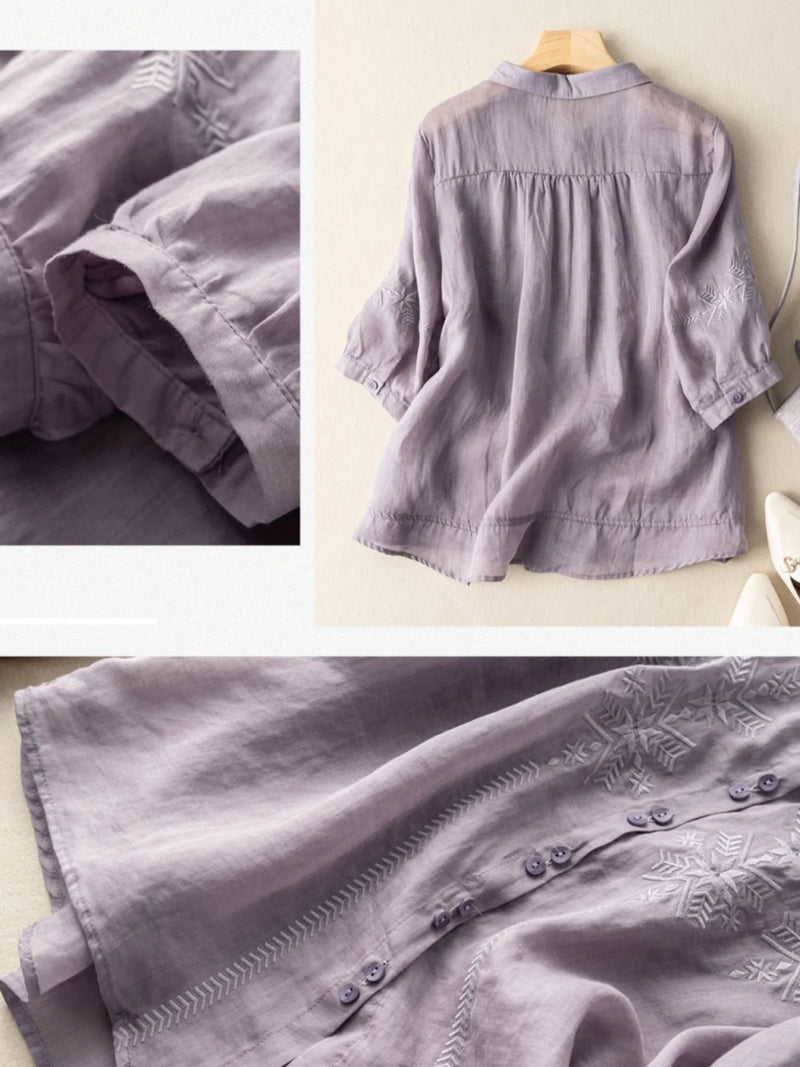 Well Tailored Shirt with a Graceful Silhouette