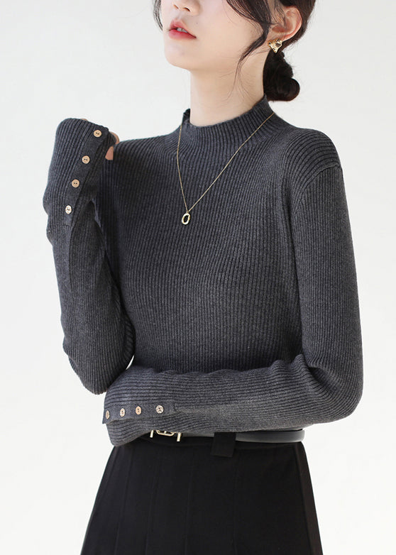 A Vintage Style Sweater with Delicate Timeless Details