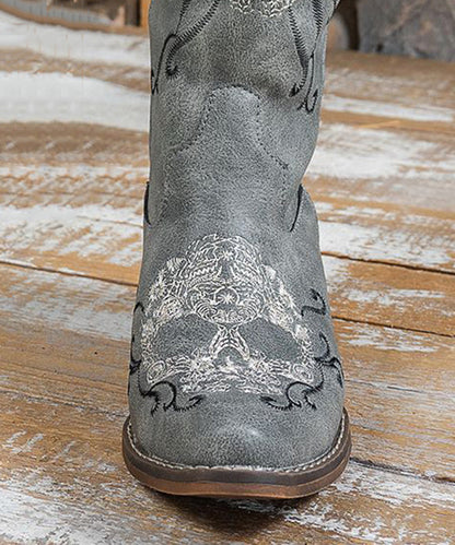 Vintage Inspired Orthopedic Boots