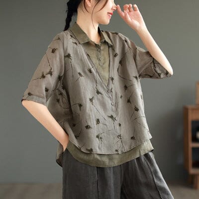 Well Tailored Blouse with a Graceful Silhouette