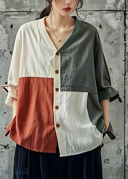 A Vintage Style Shirt with Delicate Timeless Details