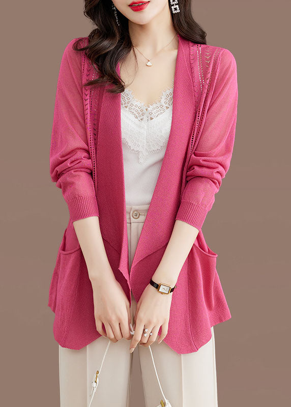 Well Tailored Cardigan with a Graceful Silhouette