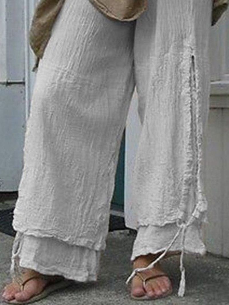 Well Tailored Pants with a Graceful Silhouette