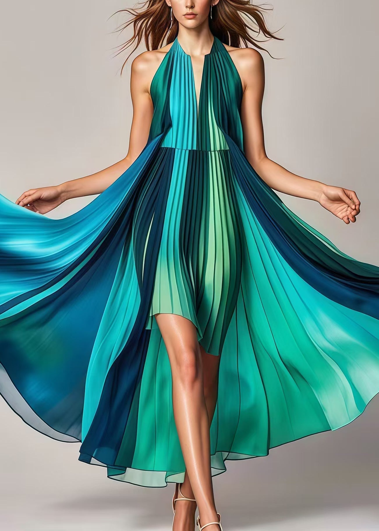 Classic Vintage Dress with a Flattering Fit