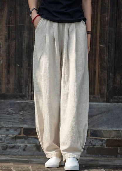 A Vintage Style Pants with Delicate Timeless Details