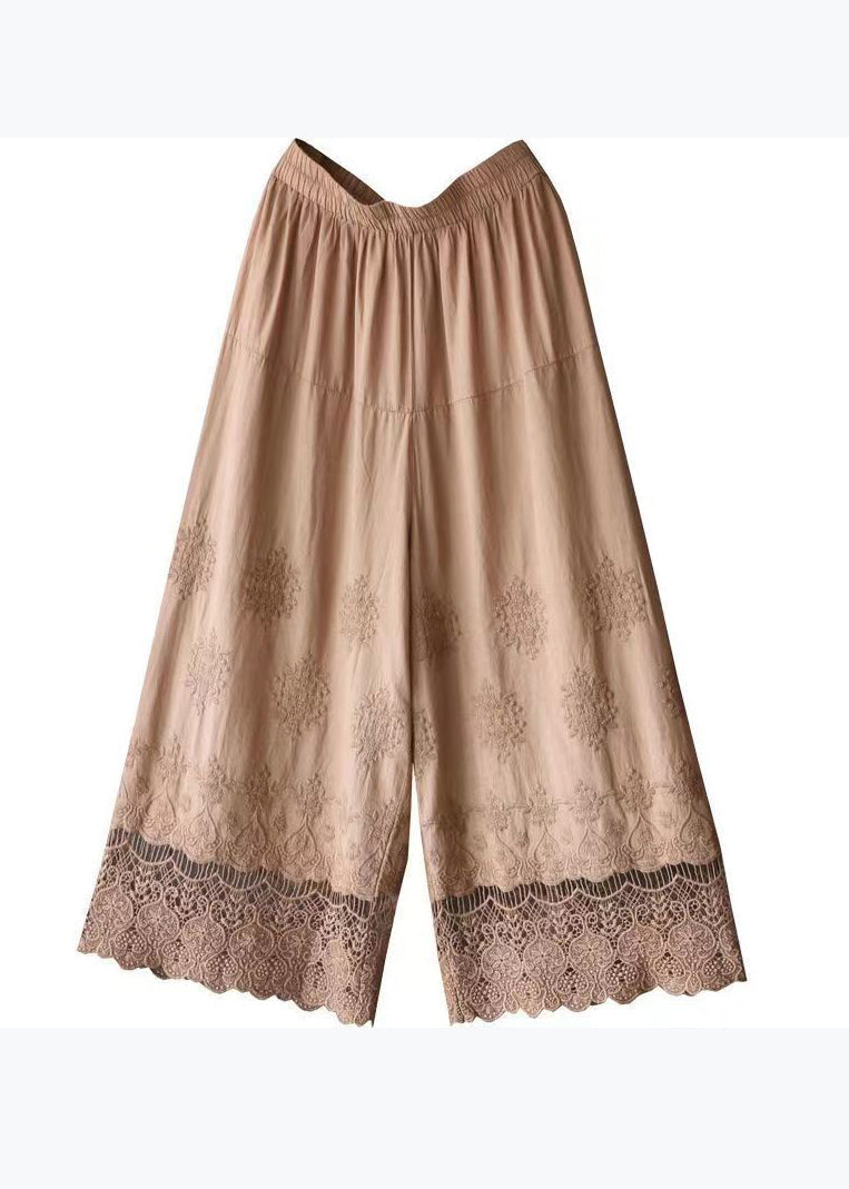 A Vintage Style Pants with Delicate Timeless Details