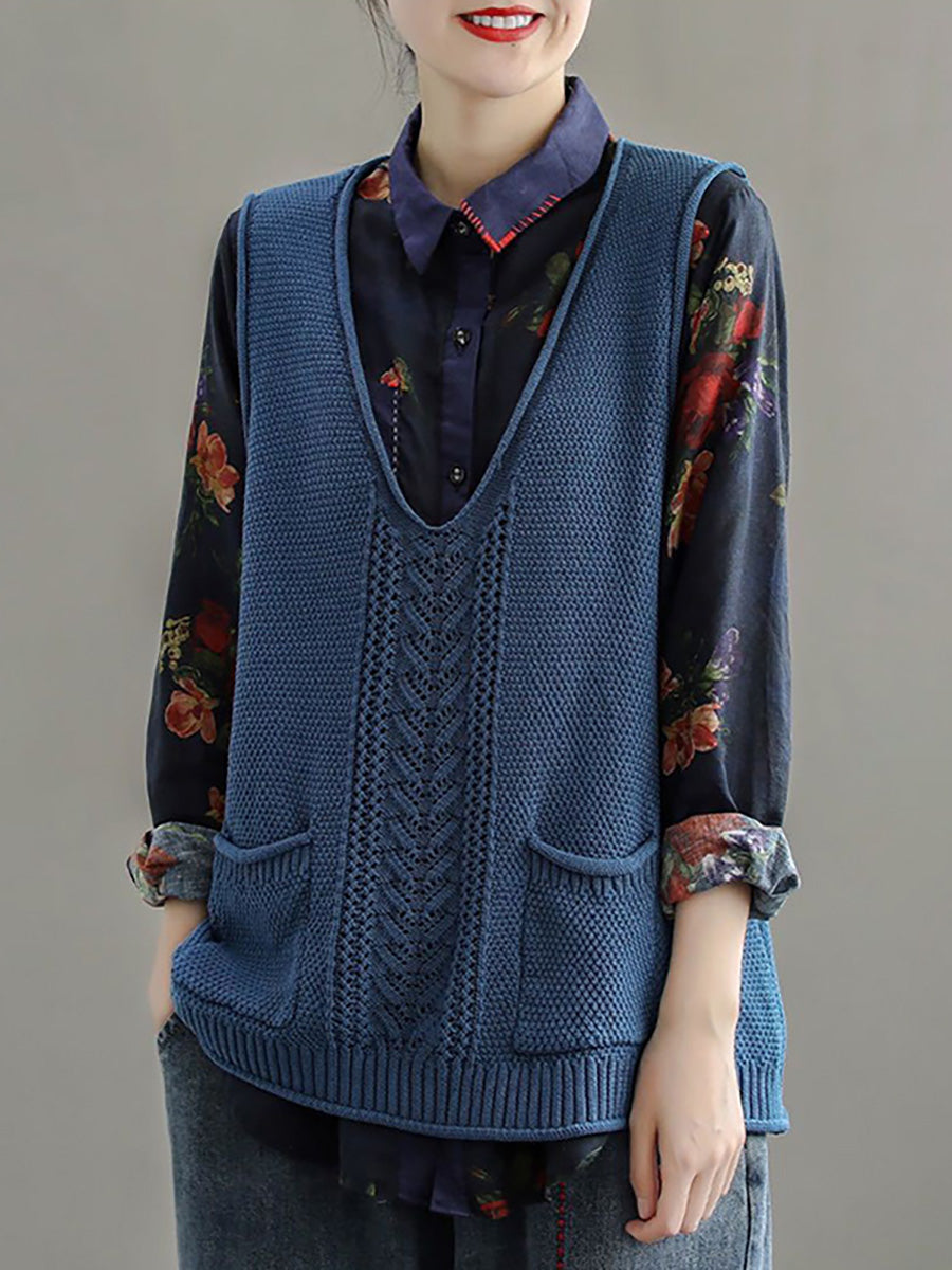 Classic Vintage Sweater with a Flattering Fit