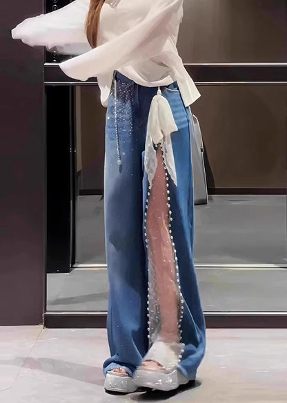 A Vintage Style Pants with Delicate Timeless Details