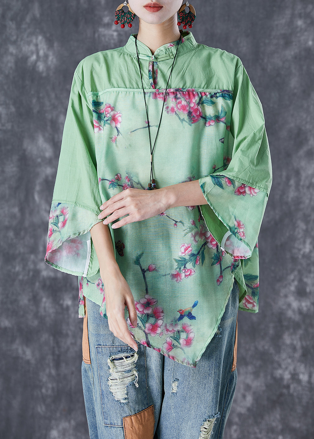Vintage Inspired Blouse with a Contemporary Edge