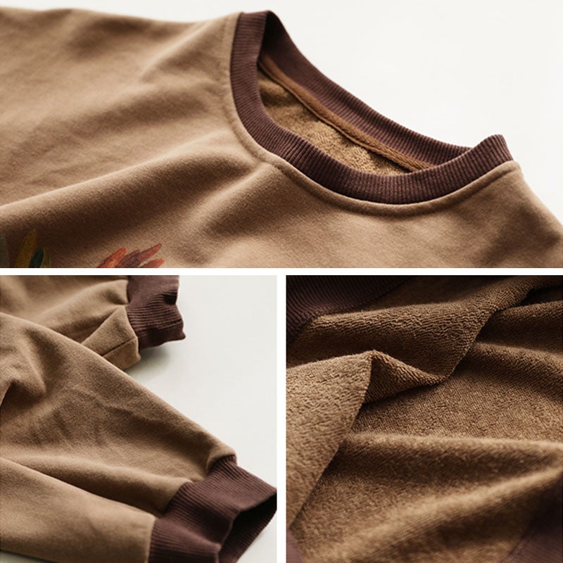Classic Vintage Sweater with a Flattering Fit