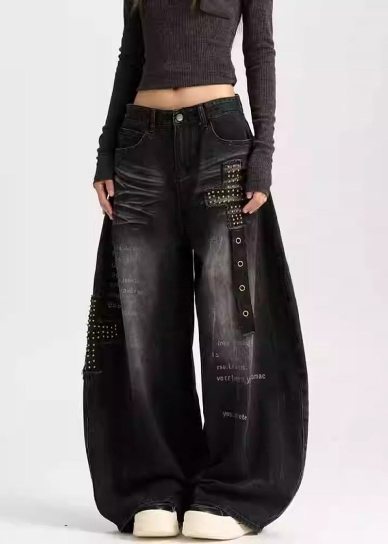 A Vintage Style Pants with Delicate Timeless Details