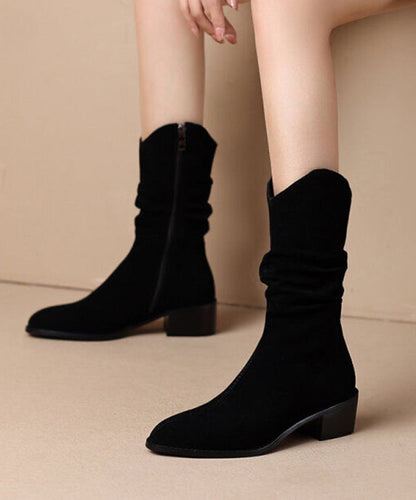 Classic Orthopedic Boots with Timeless Style