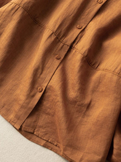 A Vintage Style Shirt with Delicate Timeless Details