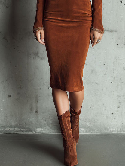 A Vintage Style Dress with Delicate Timeless Details