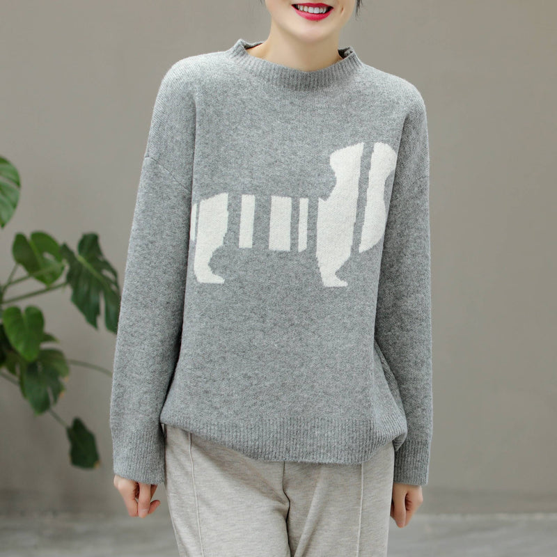 Vintage Inspired Sweater with a Contemporary Edge