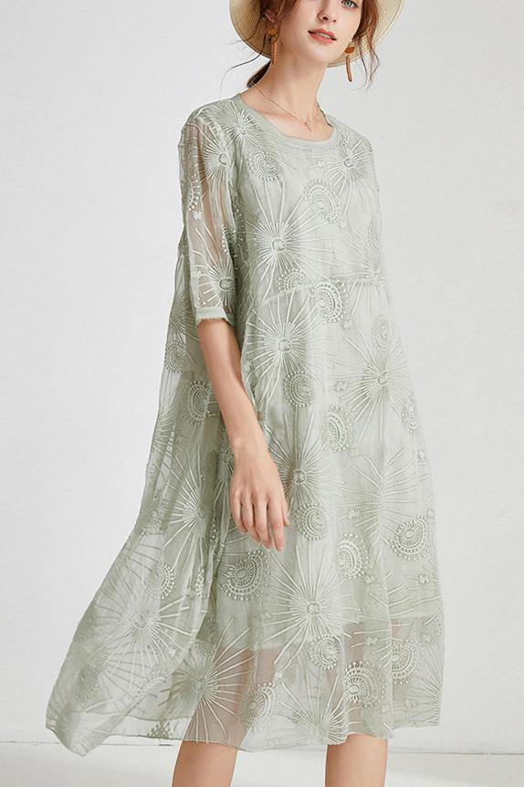 A Vintage Style Dress with Delicate Timeless Details
