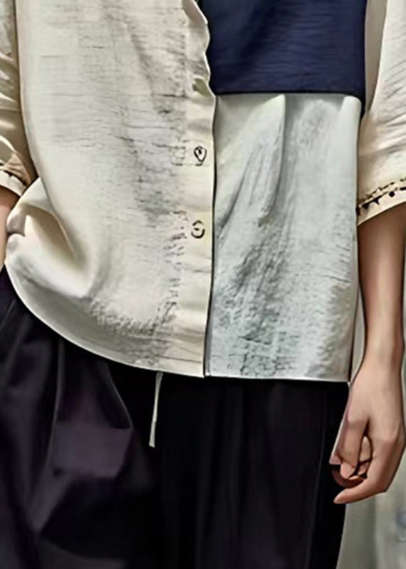 A Vintage Style Shirt with Delicate Timeless Details