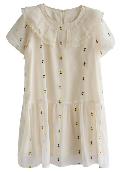 A Vintage Style Dress with Delicate Timeless Details