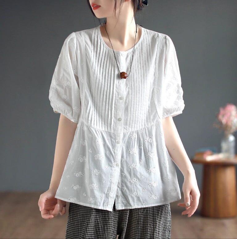 Beautifully Balanced Blouse with Timeless Character