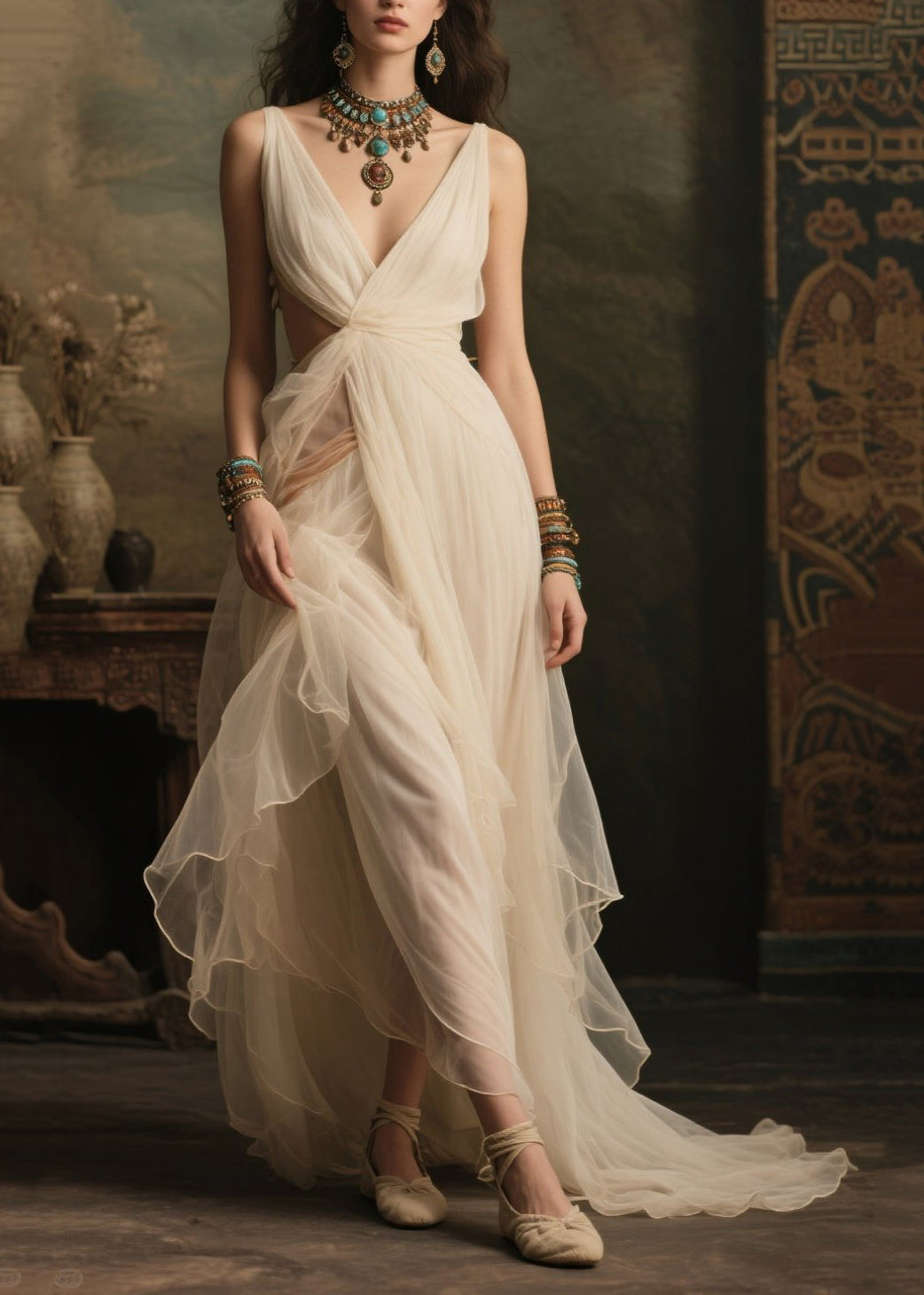 Well Tailored Dress with a Graceful Silhouette
