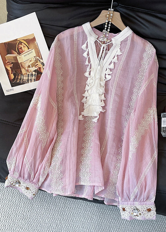 A Vintage Style Shirt with Delicate Timeless Details