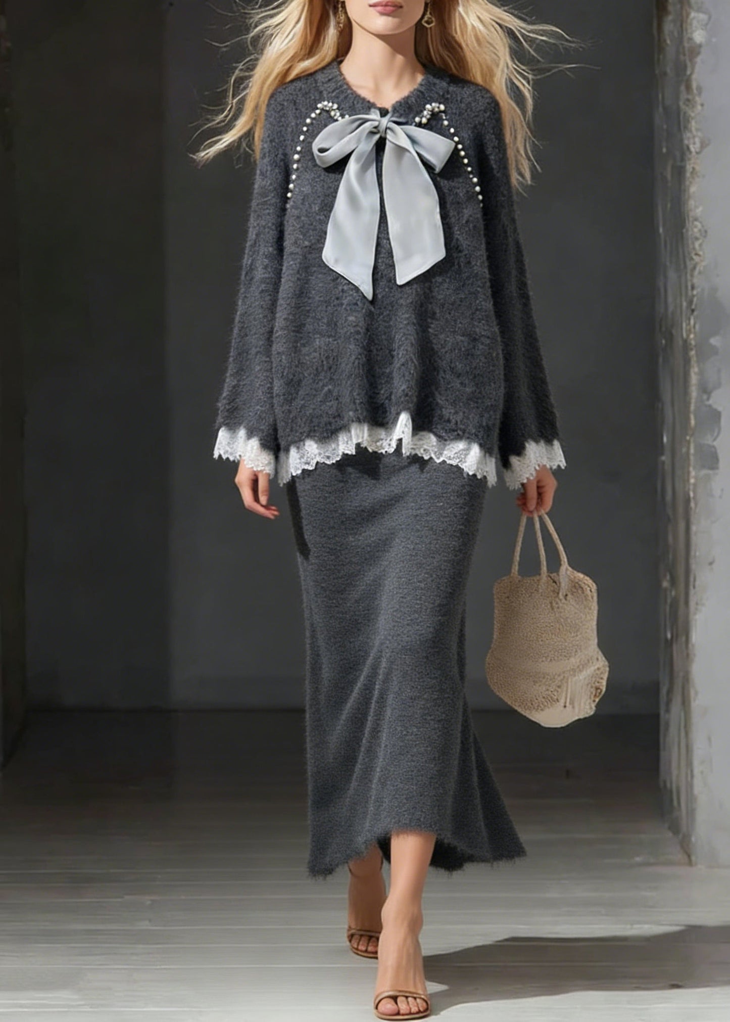 Classic Vintage Sweater with a Flattering Fit