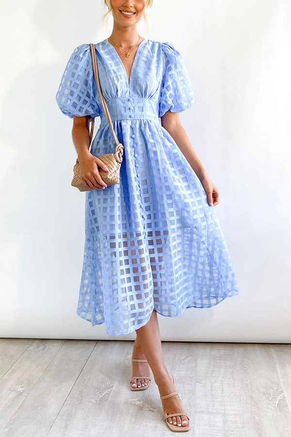 A Vintage Style Dress with Delicate Timeless Details
