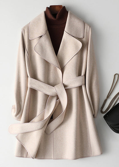 A Vintage Style Coat with Delicate Timeless Details