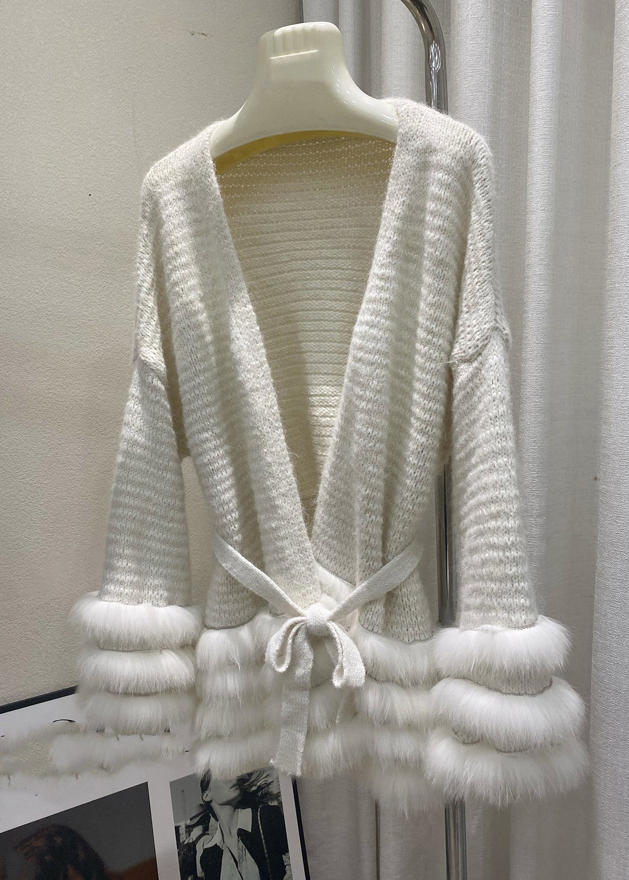 Classic Vintage Cardigan with a Flattering Fit