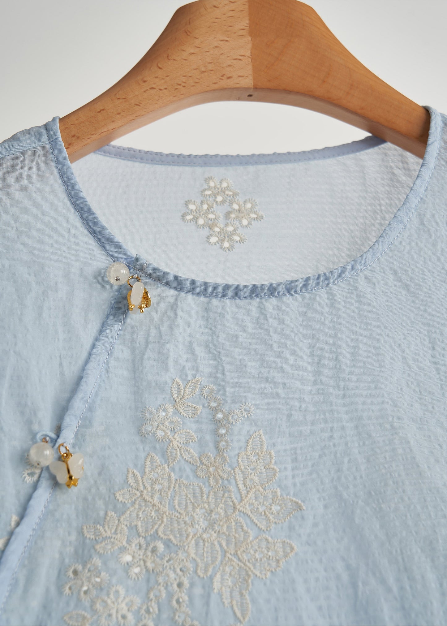 A Vintage Style Top with Delicate Timeless Details