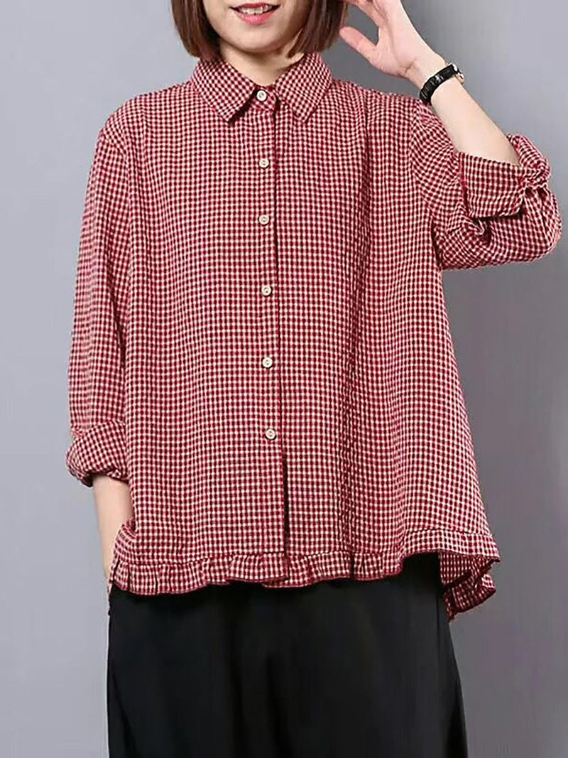 A Vintage Style Shirt with Delicate Timeless Details