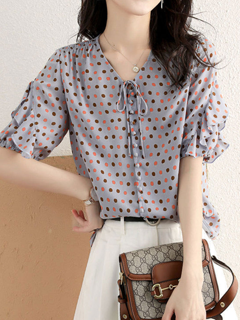 Gracefully Styled Top for Any Occasion