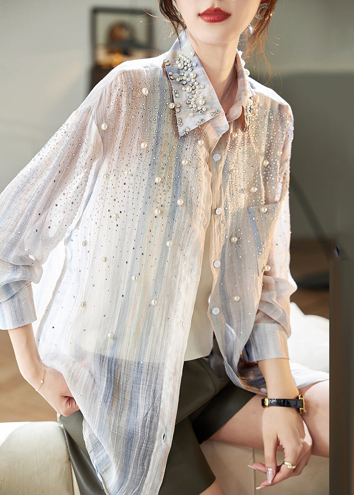 A Vintage Style Shirt with Delicate Timeless Details