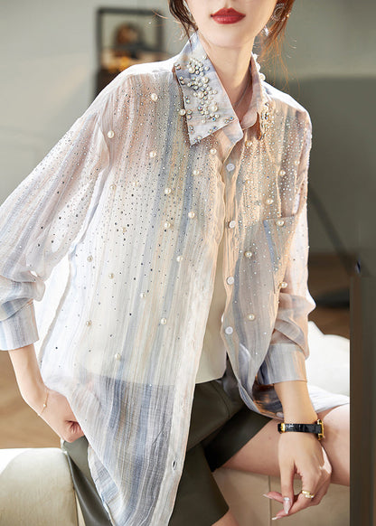 A Vintage Style Shirt with Delicate Timeless Details