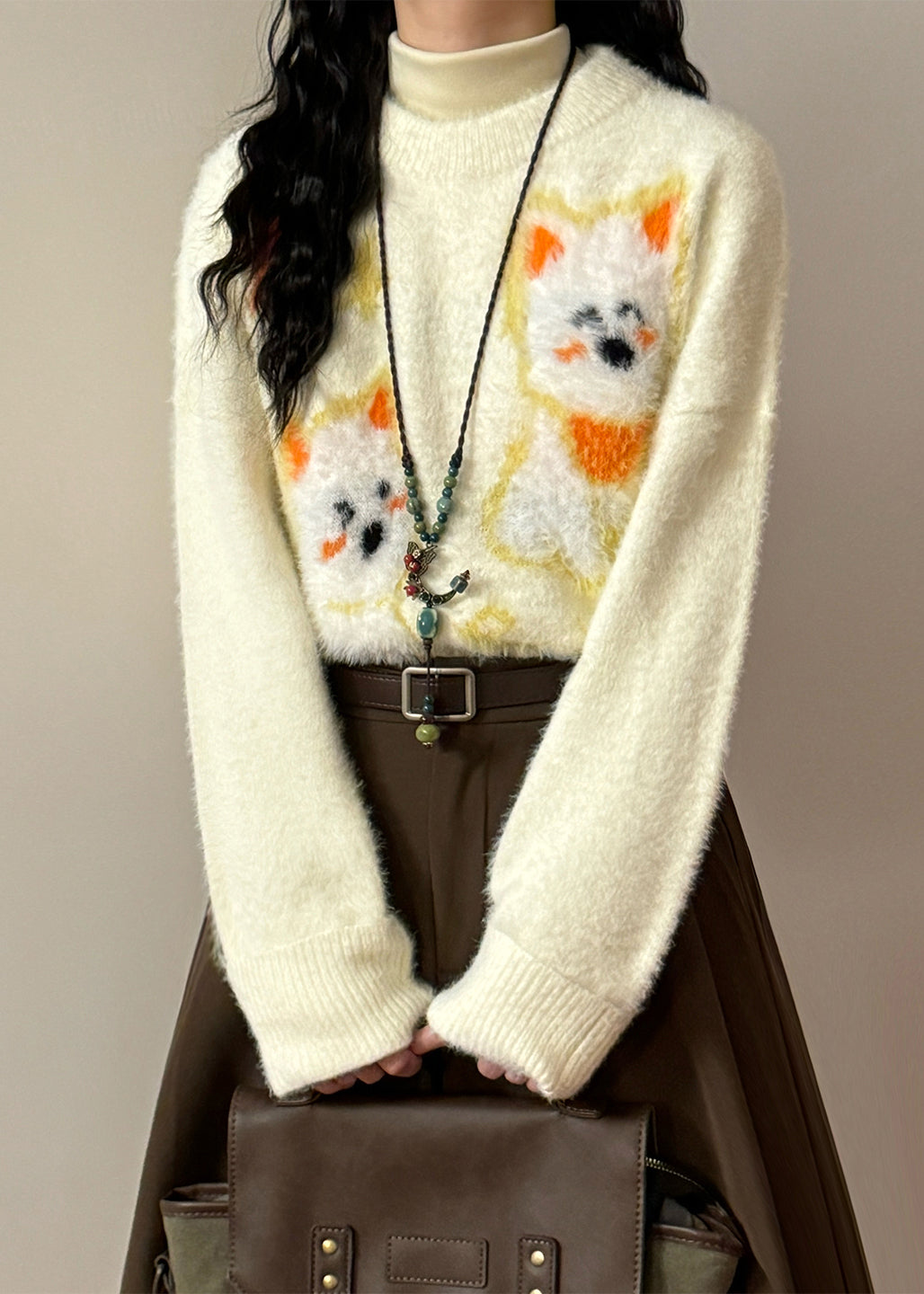Beautifully Finished Sweater in a Timeless Design