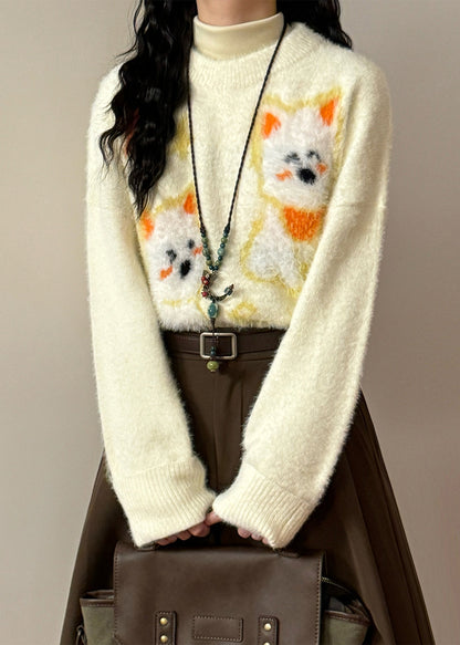 Beautifully Finished Sweater in a Timeless Design