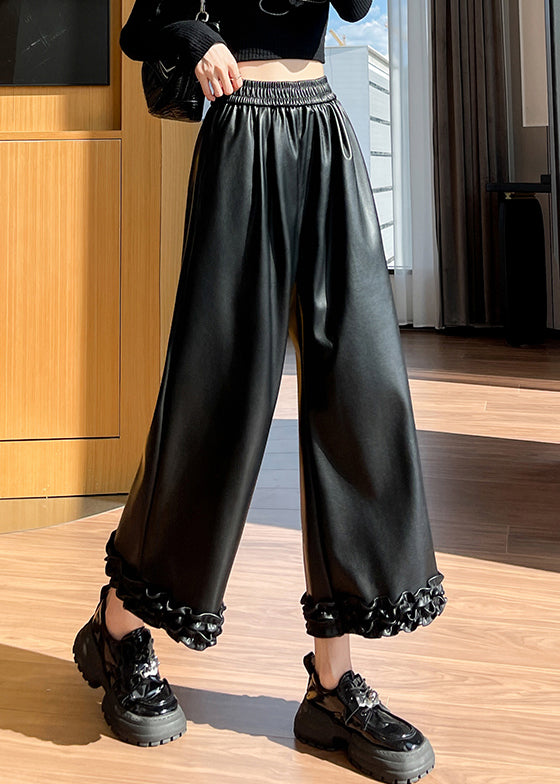 A Vintage Style Pants with Delicate Timeless Details