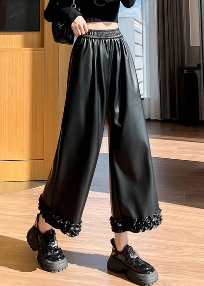A Vintage Style Pants with Delicate Timeless Details