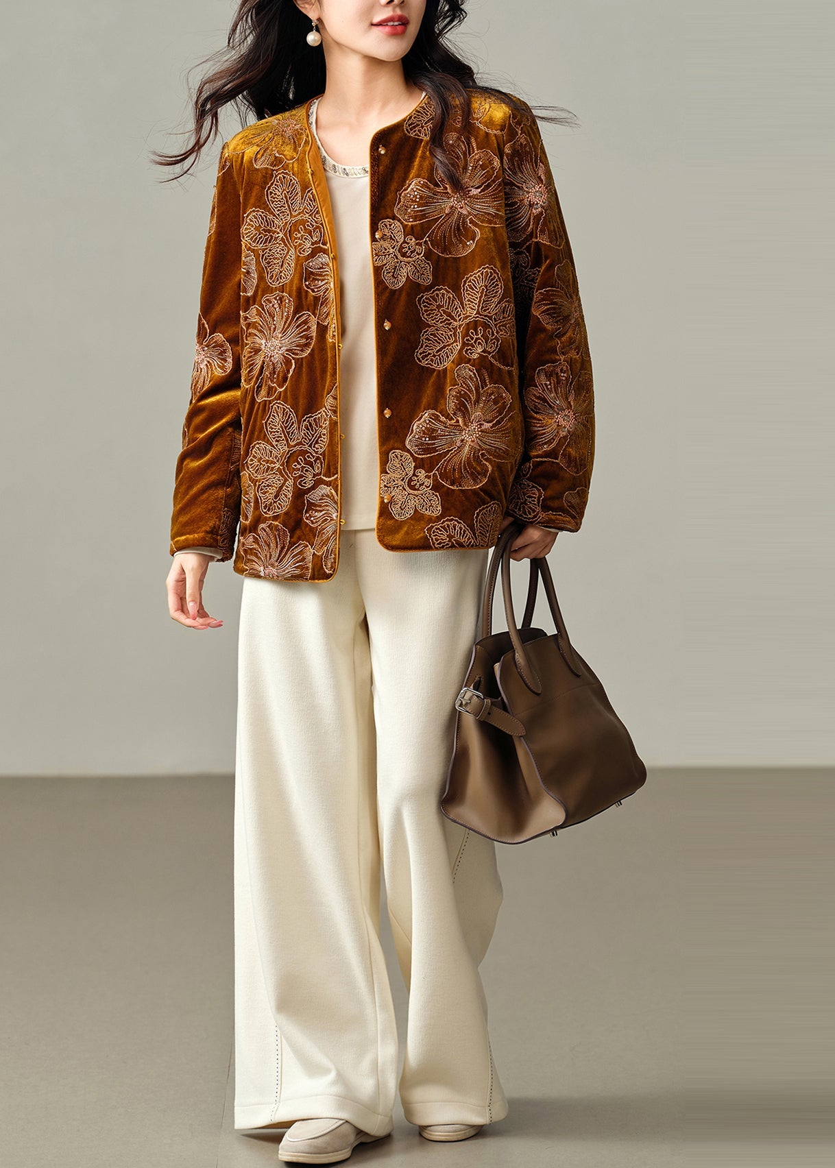 Classic Vintage Jacket with a Flattering Fit