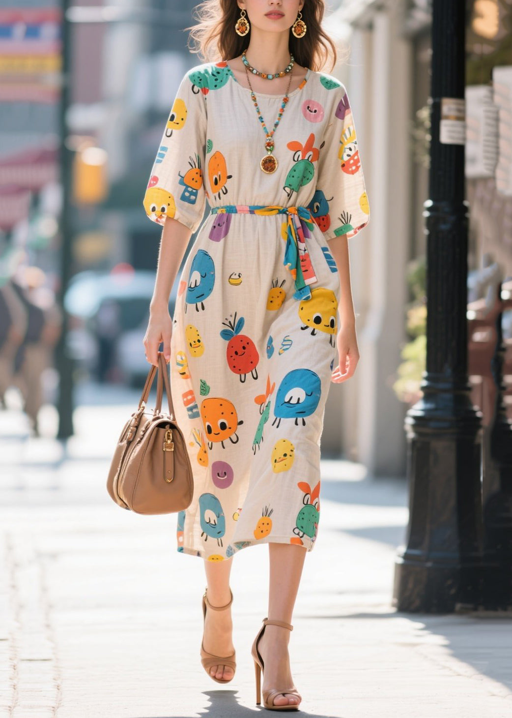 Classic Vintage Dress with a Flattering Fit