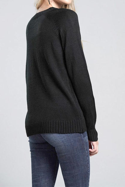 Beautifully Finished Sweater in a Timeless Design