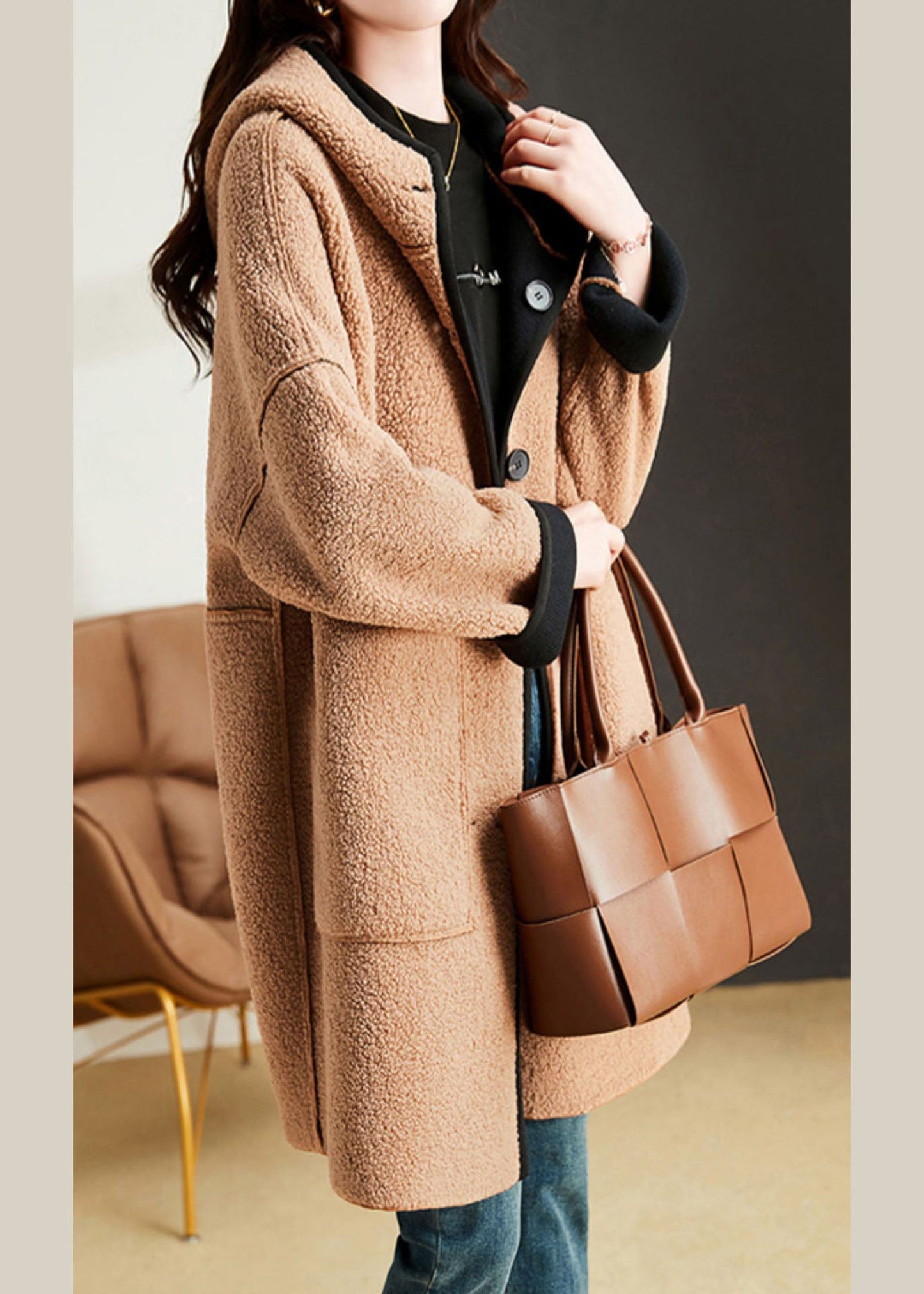 A Vintage Style Coat with Delicate Timeless Details