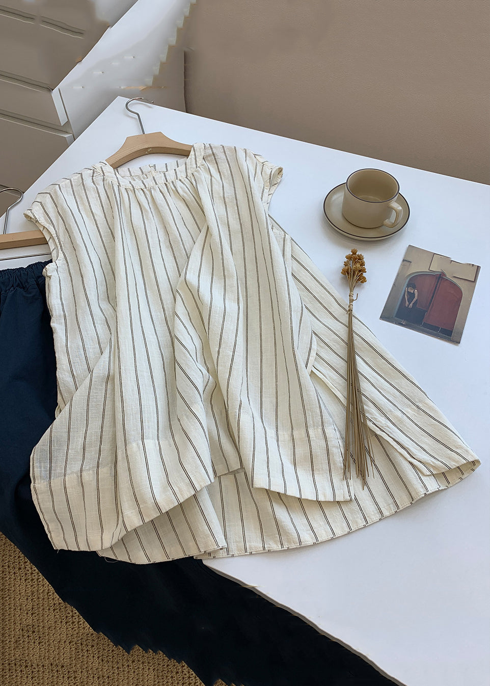 A Vintage Style Shirt with Delicate Timeless Details