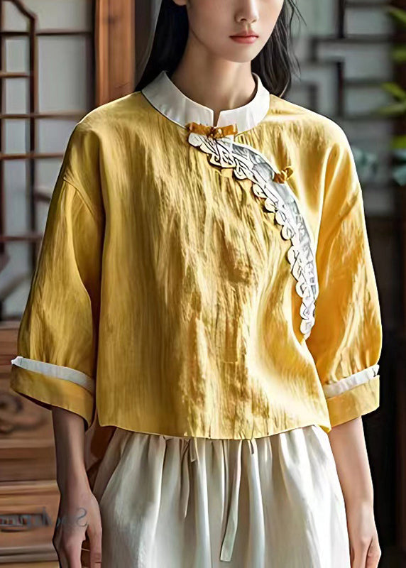 A Vintage Style Shirt with Delicate Timeless Details