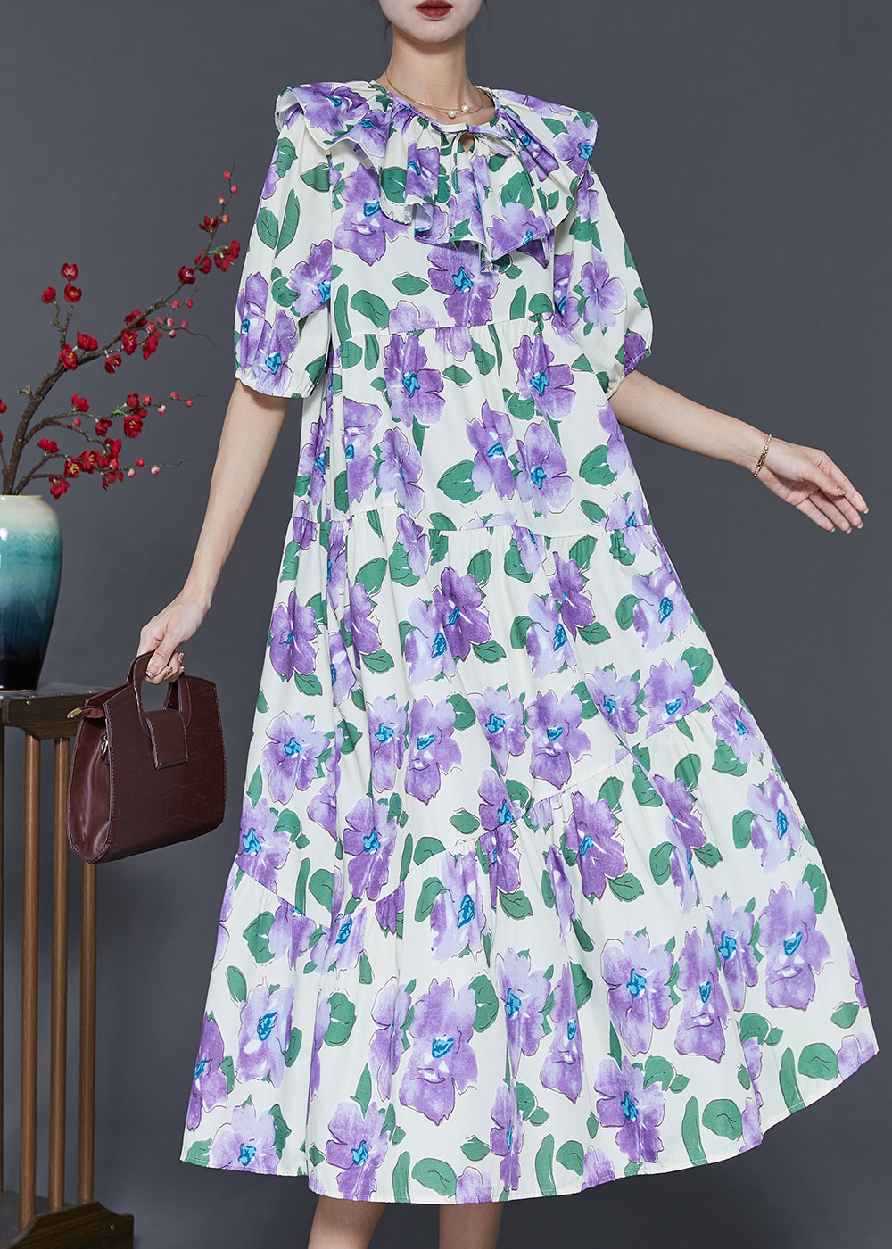 A Vintage Style Dress with Delicate Timeless Details