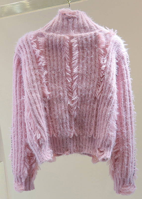 A Vintage Style Sweater with Delicate Timeless Details