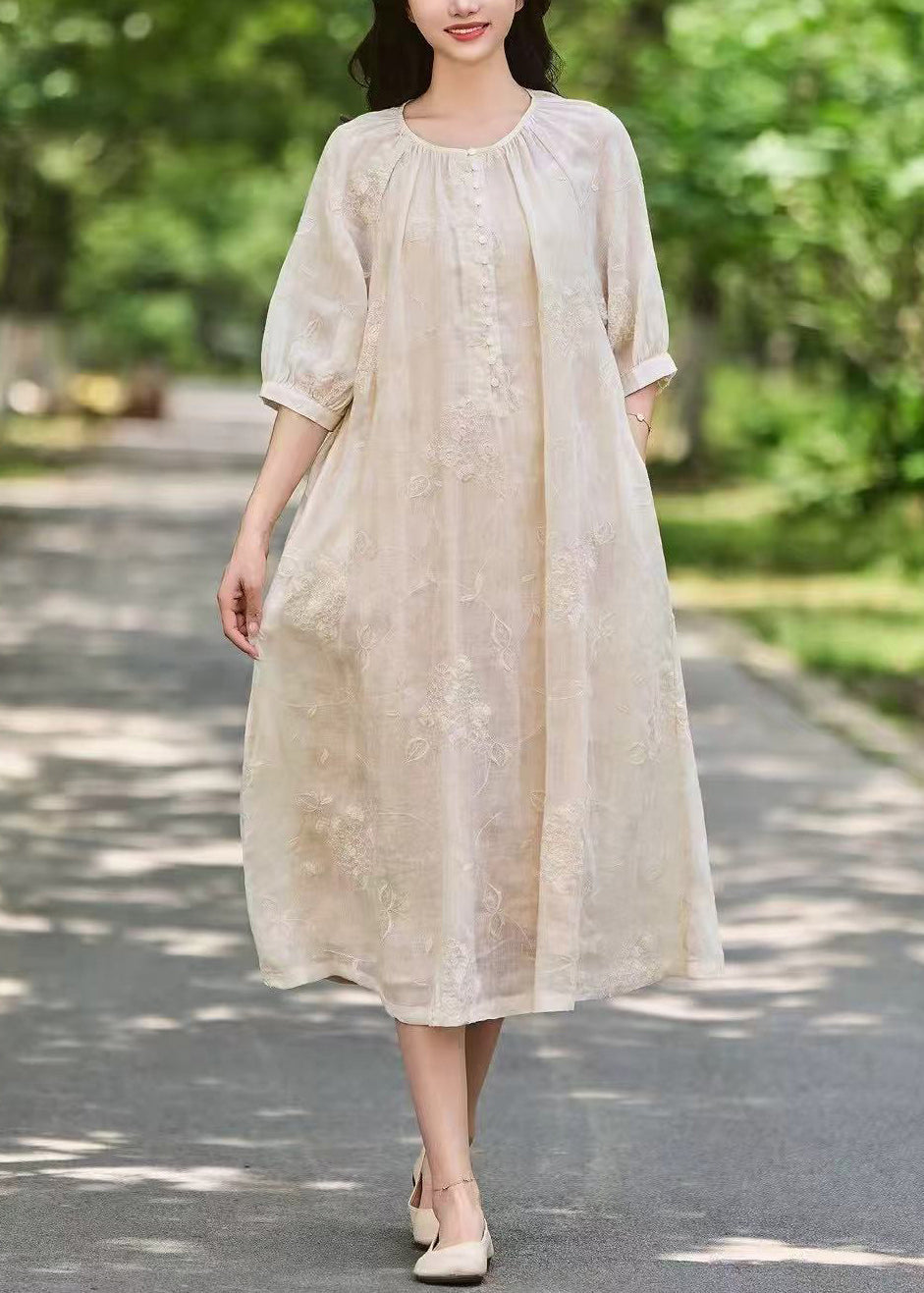 Elegantly Styled Dress for Everyday Wear