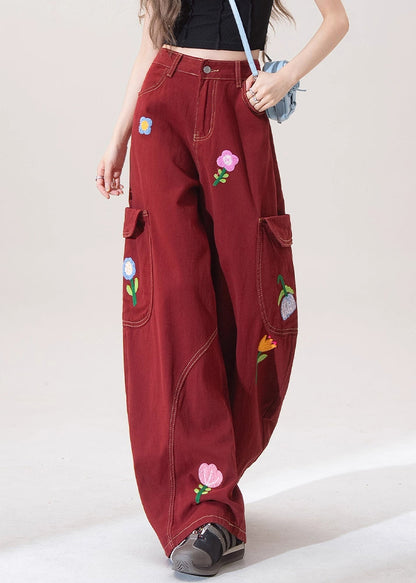 A Vintage Style Pants with Delicate Timeless Details